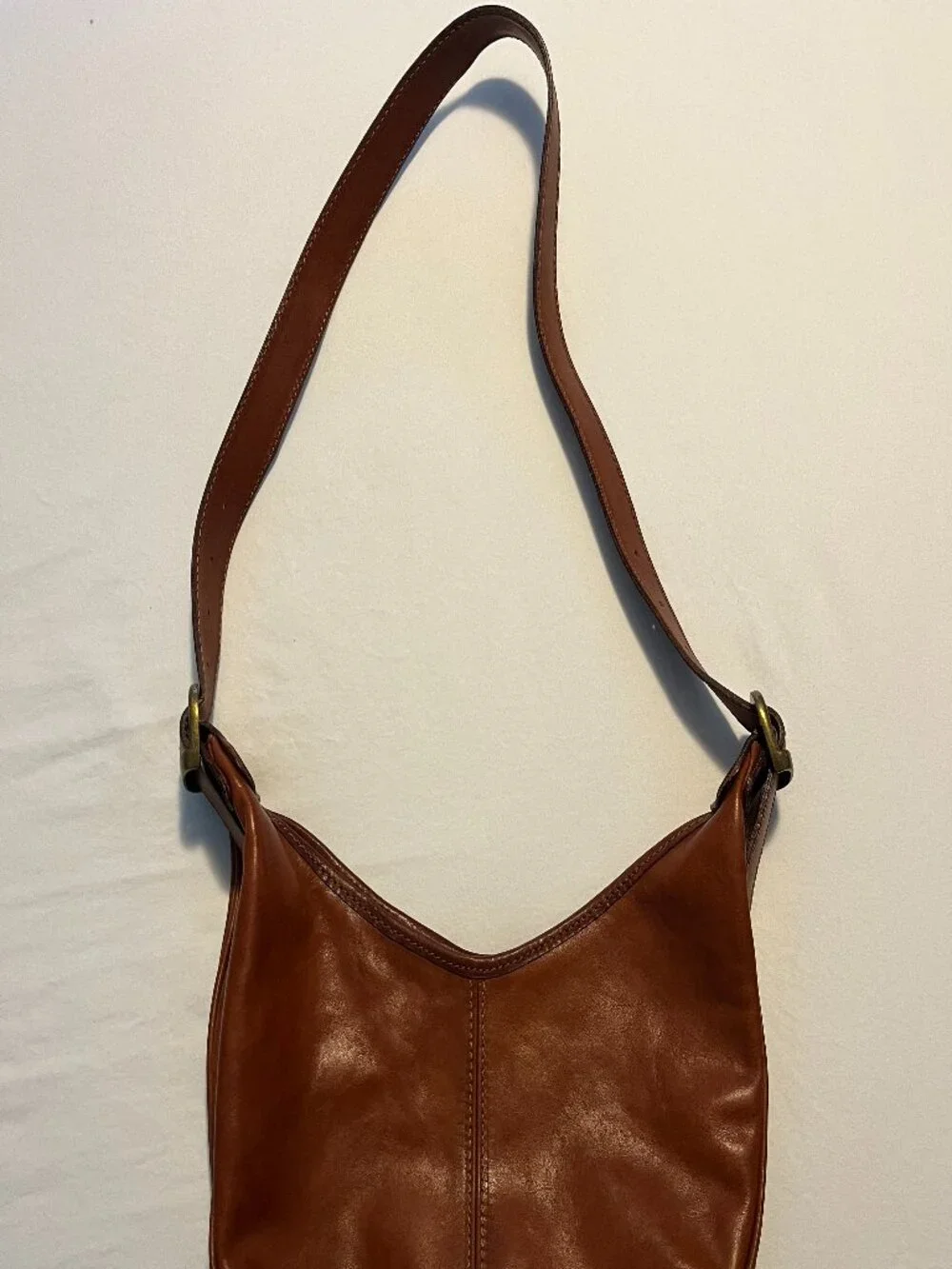 I Medici Vintage Leather Hobo Bag